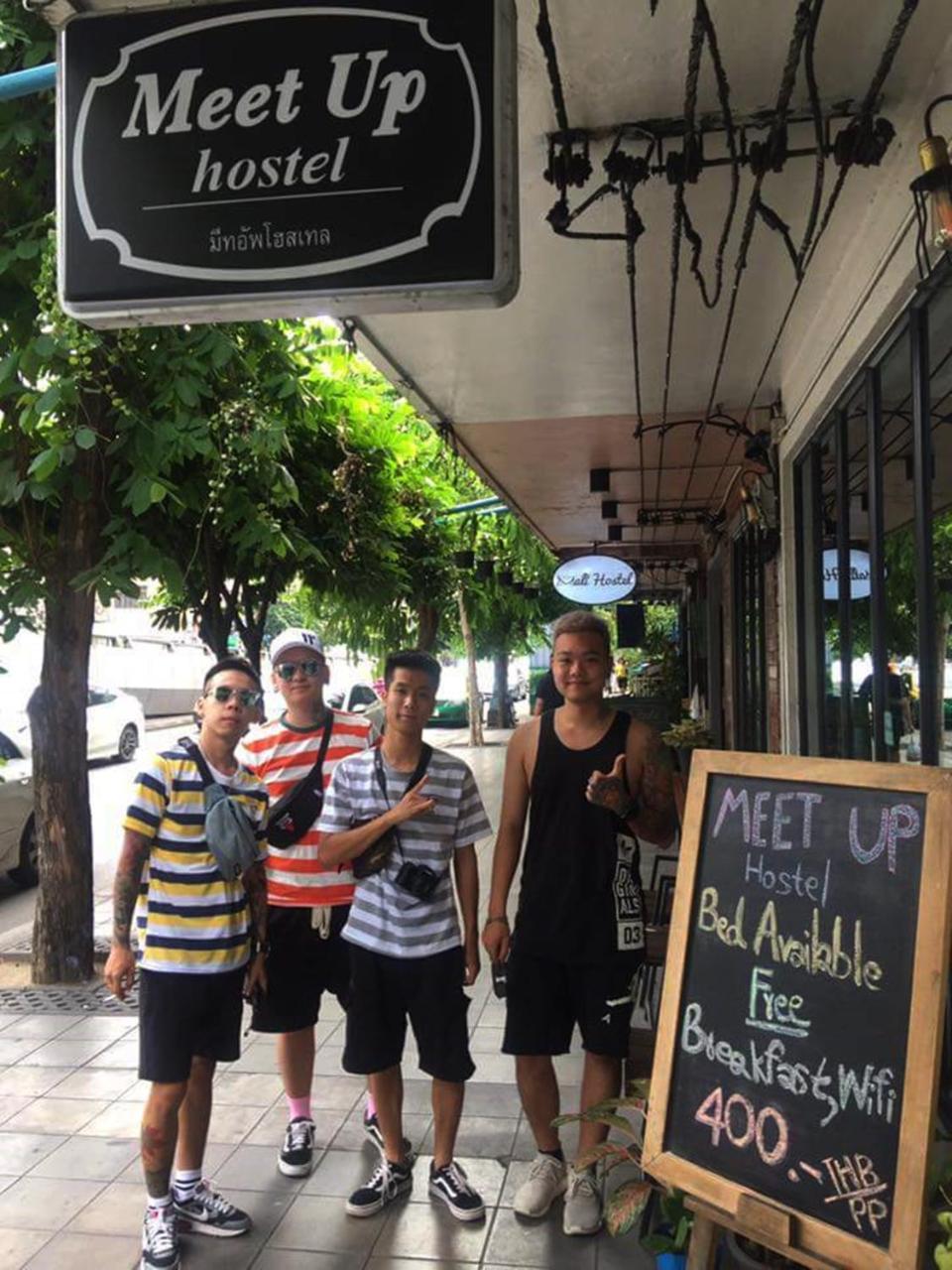Meet Up Hostel Bangkok Exteriér fotografie